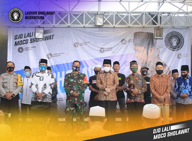 Apel Sholawat di Ponpes Nurul Chotib Al Qodiri 4 Bersama Presiden Laskar Sholawat Nusantara